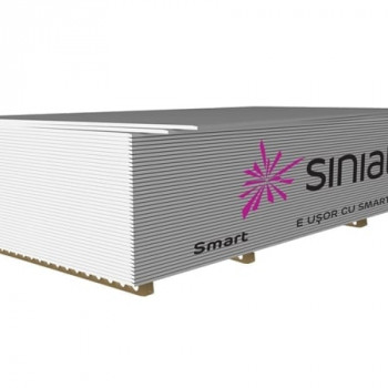 Placa gips carton Nida Smart 12.5x1.2x2.6 alb 72buc/palet